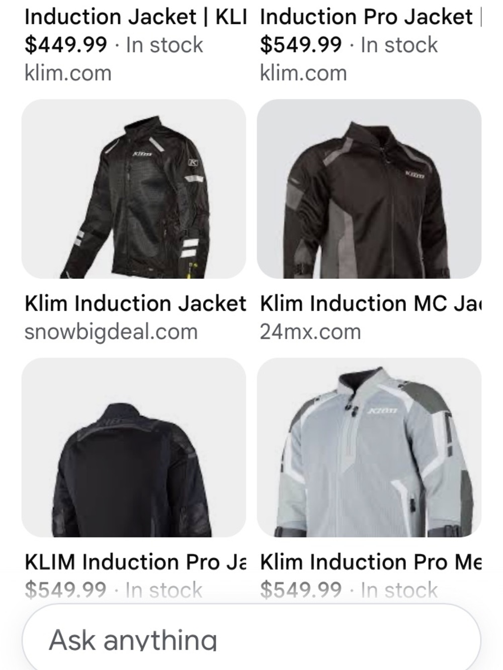 Klim Men's Black Performance Riding Jacket - Picture 9 of 10